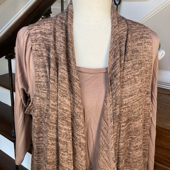 Logo Mauve Tunic with Vest - Picture 2 of 8